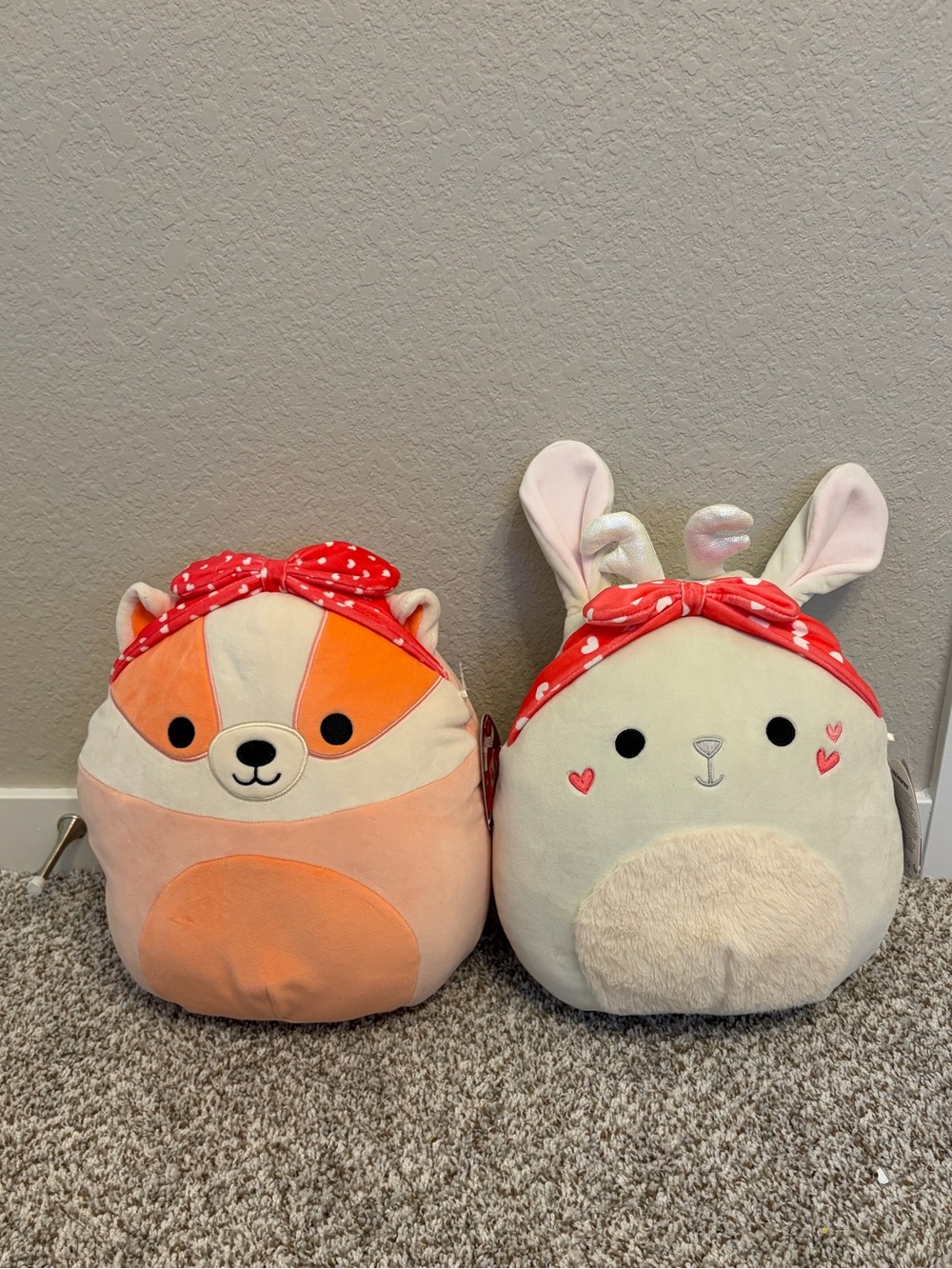 New With Tags Squishmallows Bundle of 2 Coralie and Rostam